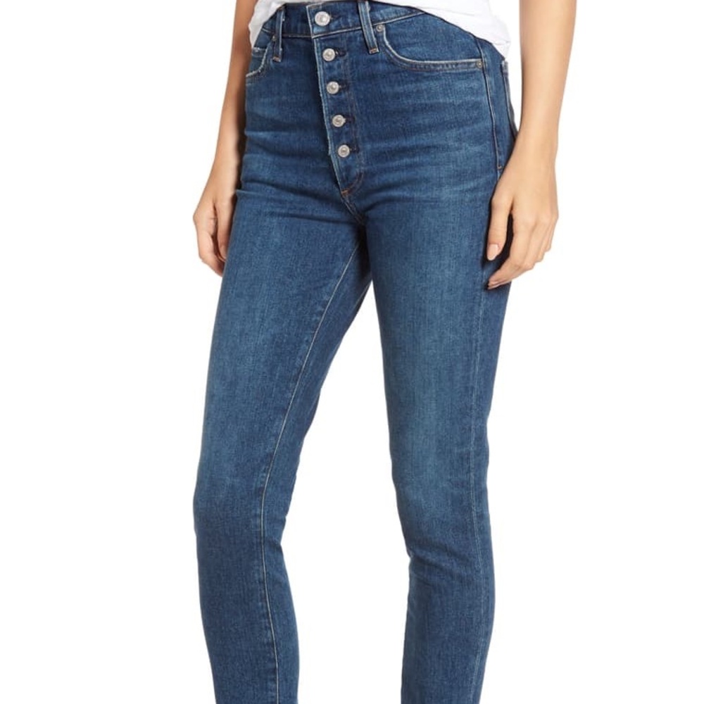 citizens of humanity: Olivia high rise slim ankle